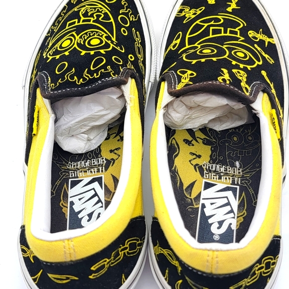 Vans Classic Slip On Vans X Gigliotti (Spongebob) Men's Size 10.0. S1090 - Picture 3 of 9